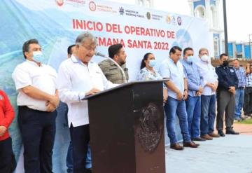 Inicia operativo de Semana Santa en Comalcalco