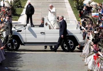 El Papa realiza misa de Domingo de Ramos, la primera desde que inició la pandemia