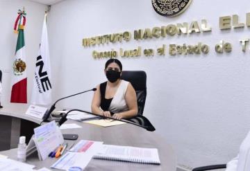 Inician la sesión de apertura de casillas del Instituto Nacional Electoral en Tabasco