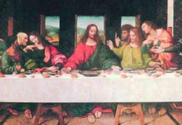 ¿Existe una mujer en pintura de La Última Cena de DaVinci?