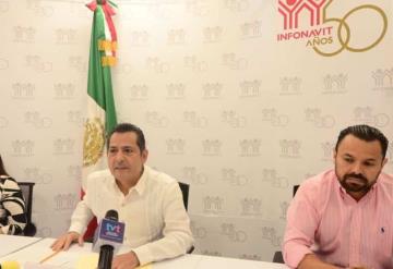 Delegado regional del Infonavit Tabasco presentó este miércoles el programa de financiamiento denominado Crediterreno Infonavit