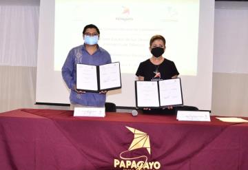 Comisión Estatal de los Derechos Humanos de Tabasco, firma convenio con el Museo Interactivo Papagayo