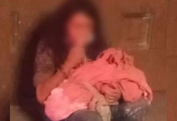 Detienen a mujer que deambulaba por el centro de San Luis Potosí con un bebé sin vida