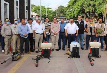 Dan banderazo de salida a la descacharrización en Macuspana