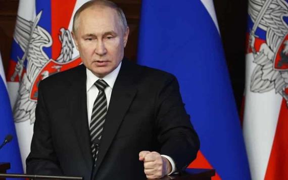 Vladimir Putin vuelve a amenazar con respuesta nuclear en Ucrania