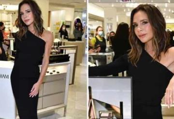 El vestido negro favorito de la temporada es el que lleva Victoria Beckham