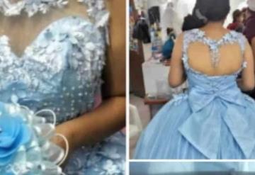 Quinceañera pierde su vestido en combi y pide lo devuelvan; boutique se ofrece a obsequiarle otro