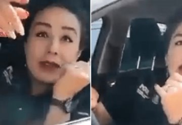 Mujer se niega a pagar tras choque y surge Lady FGR