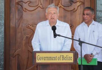 López Obrador anuncia suspensión de aranceles a productos que Belice exporte a México