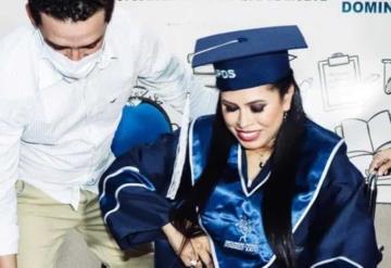 Embarazada rompe fuente en su ceremonia de graduación en Bolivia