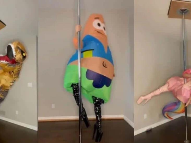 Mujer Se Vuelve Viral Al Practicar Pole Dance Vestida Con Botargas