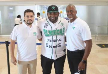 Arribó a Villahermosa "Kung Fu Panda" Pablo Sandoval para integrarse a los Olmecas de Tabasco