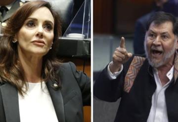 La senadora panista Lilly Téllez llamó “changoleón” a Fernández Noroña y él le responde así