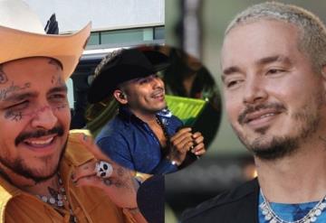 Nodal se molesta con Espinoza Paz por defender a JBalvin y así le responde