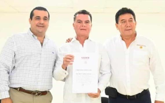 Toma de protesta al nuevo titular de la Oficina de Representación en Tabasco, Raúl Gustavo Gutiérrez Cortés