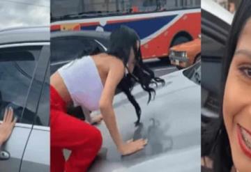 Video: Mujer le hace escena de celos a su esposo por otra mujer y resultó ser su suegra