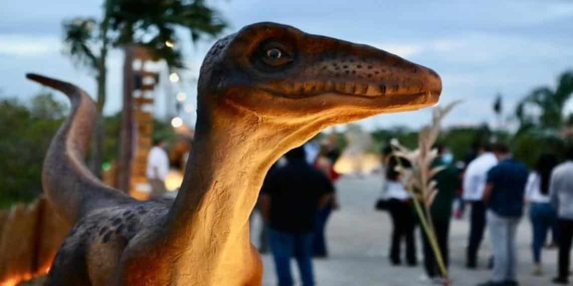 Los dinosaurios regresaron a Yucatán: abren parque temático 'Sendero  Jurásico'