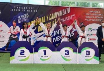 La taekwondoín Montserrat Flores obtuvo bronce en el Campeonato de Regionalización G3