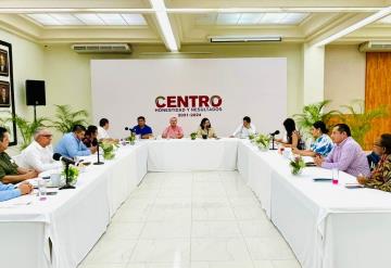 Legisladores tabasqueños sostuvieron reunión con la presidenta Yolanda Osuna Huerta