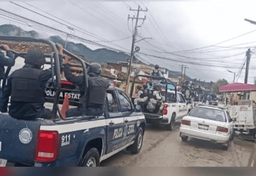 Fuerzas armadas y policías retoman el control en zona de conflicto de San Cristóbal de las Casas