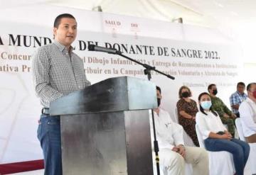 Jorge Bracamonte Hernández reconoce la importancia de voluntariado mexicano para participar en la donación de sangre