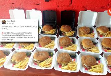 El vendedor confunde las fechas de entrega de los pedidos de hamburguesas: Resultó ser mañana