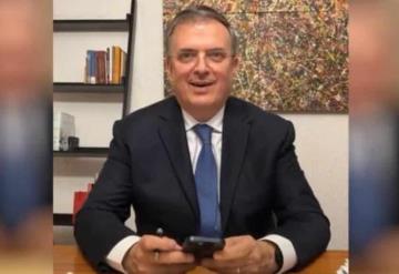 "Escríbeme y te contesto": el canciller Marcelo Ebrard comparte su WhatsApp