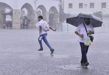 Se prevén lluvias fuertes para la mayor parte del estado, podrán estar acompañadas de actividad eléctrica