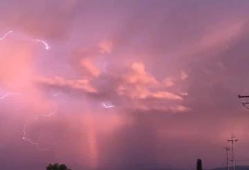 Extraña tormenta eléctrica provoca más de 13 mil rayos y un arcoiris en el sur de California