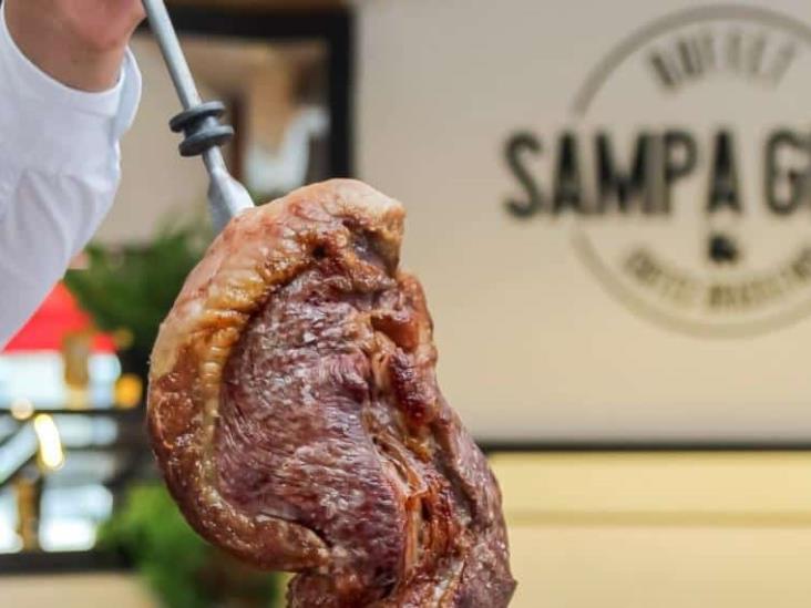 Buffet Sampa Grill Cortes Brasileños ofrece variedad de platillos típicos de  la región