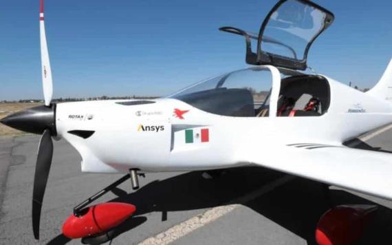 Despega Halcón 2 en Celaya, primer avión 100% mexicano