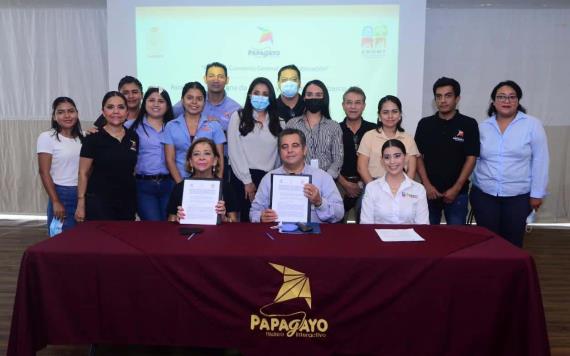 Firma convenio de colaboración el Museo Interactivo Papagayo con la Asociación Mexicana de Hoteles y Moteles de Tabasco