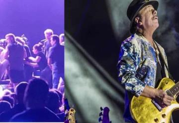 Carlos Santana se desmaya en pleno concierto en Michigan; fans piden orar por su salud