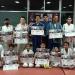 El club Barracudas de judo realiza con éxito su examen de grados kyu en el Gimnasio Polifuncional de la Ciudad Deportiva