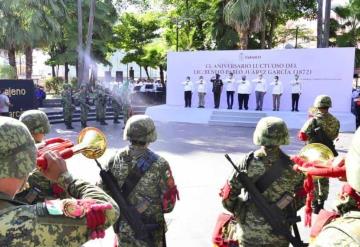 Autoridades homenajean aniversario luctuoso de Benito Juárez García