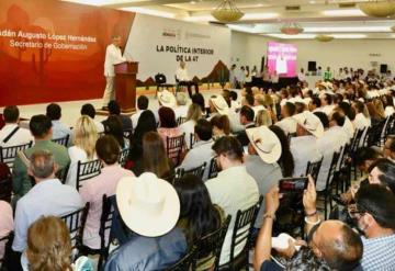 Dialoga secretario de Gobernación con integrantes del sector minero en Cananea