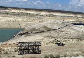 La NASA revela impactantes imágenes fotos del antes y después de la sequía en presa de Nuevo León