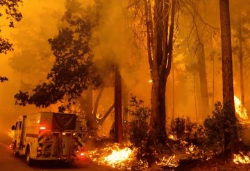 Terrible incendio forestal en California arrasa con más de seis mil hectáreas