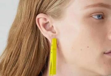 Aretes en forma de pinza de ropa que cuestan 15 mil pesos genera polémica en redes