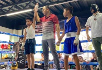 Trepidantes combates  se vivieron en la función de box amater que organizó Samuel “Sammy” Ventura