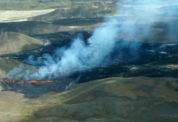 Volcán Fagradalsfjall vuelve a entrar en erupción en Islandia