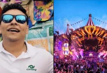 Video: Joven asiste a Tomorrowland con el uniforme de Conalep; se vuelve viral en redes sociales