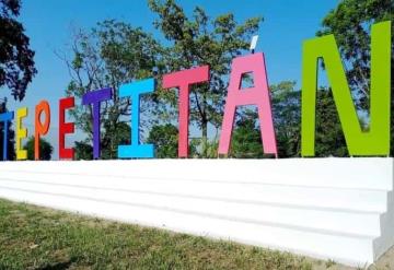 Develan letras turísticas de Villa Tepetitán en Macuspana