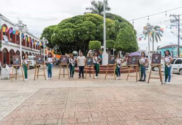 Aspirantes a Flor Tacotalpa recorren comercios del municipio