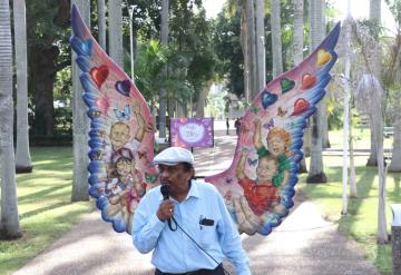 Inauguran el Paseo de los Ángeles en el parque Tomas Garrido Canabal