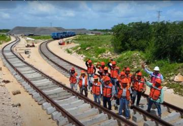 Avanza Tren Maya con pasos de fauna elevados y segunda vía férrea de Cancún a Mérida entre las obras