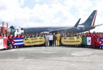 Regresan a México militares que ayudaron a sofocar incendio en Cuba