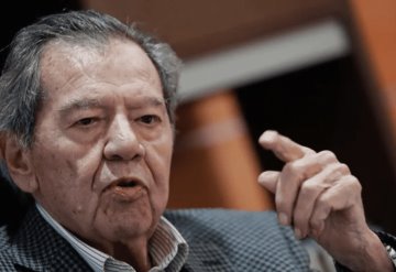 Muñoz Ledo llama a rechazar la militarización del país ante la propuesta de AMLO