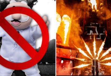 Piden no lanzar peluches del Dr. Simi a Rammstein durante sus conciertos en México