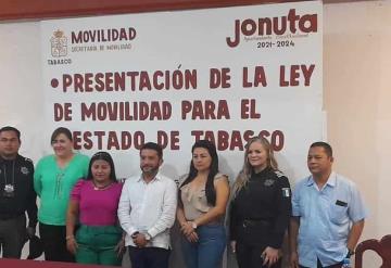 En Jonuta, presentan Ley General de Movilidad y Seguridad Vial en Tabasco